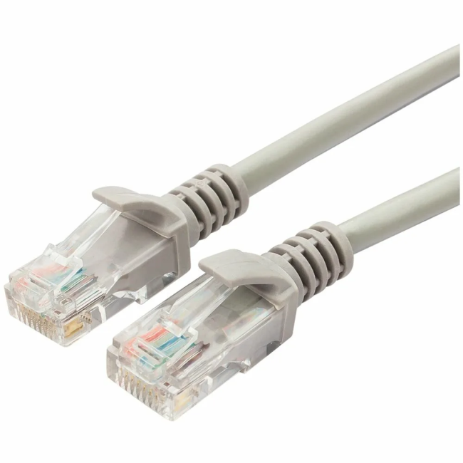 Патч корд 3 метра, FTP4, медный, cat.5e, кабель для интернета RJ45, сетевой кабель ethernet, с переходником RJ-45 на RJ-45 в комплекте, серый Патч корд 3 метра, FTP4, медный, cat.5e, кабель для интернета RJ45, сетевой кабель ethernet, с переходником RJ-45 на RJ-45 в комплекте, серый