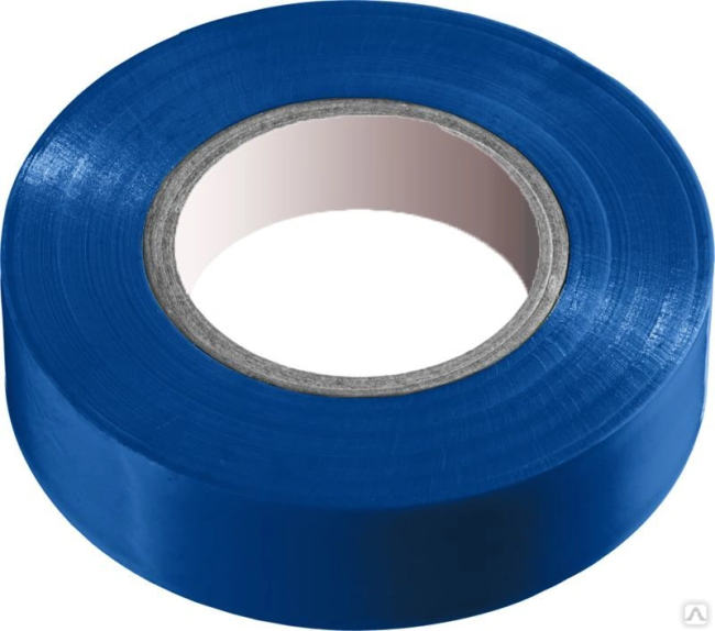 Изолента (лента изоляционная) 19мм х 20м, синяя Netko, блистер из 10 шт