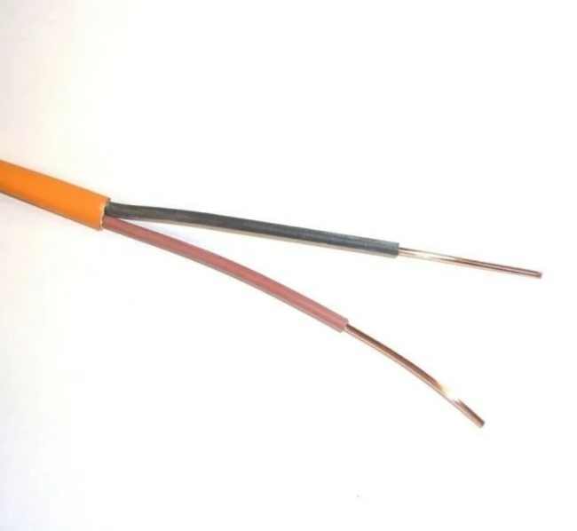 Кабель сигнальный неэкранированный КПСнг(А)-FRLS, 1x2x0.5мм2 (0.81мм), оранжевый, ТЕХНОКАБЕЛЬ, 200 метров