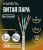 Кабель витая пара UTP 4 пары, чистая медь (BC), cat.5e, 24AWG, для внутренней прокладки, серый, 100 метров с коннекторами и колпачками в комплекте