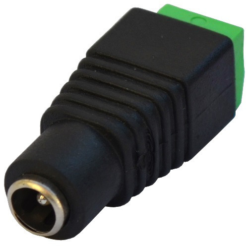 Переходник питания гнездо 5,5х2,1 мм - клеммная колодка винтовая