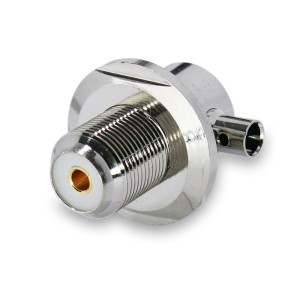 Угловой разъем с шайбой UHF-female (PL259) под кабель RG58, обжимной под пайку, 4 шт.