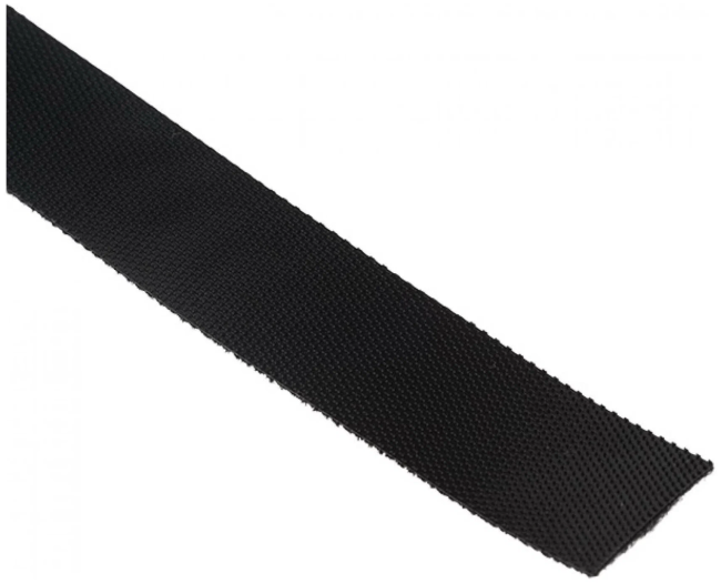 Лента-липучка многоразовая шириной 14.5 мм, длина 5м, Netko, черная