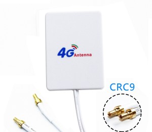 3G/4G MIMO-антенна для модемов с двумя разъемами CRC9 для модемов, 4 дб., 3 метра