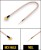 Комплект пигтейлов MCX - Null, кабель RG178, 50 Ом, 15 см, 2 шт