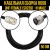 Кабельная сборка RG-58 (UHF-female (SO239) - N-male), 10 метров