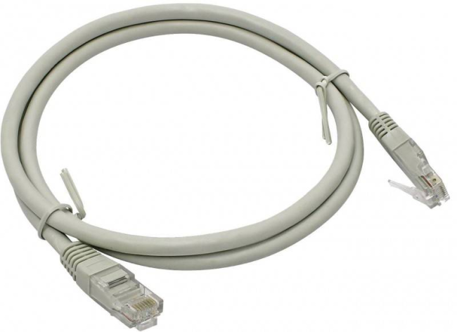 Патч корд 5 метров, UTP4, cat.6, чистая медь, интернет кабель RJ45 с переходником RJ-45 на RJ-45 в комплекте, серый Патч корд 5 метров, UTP4, cat.6, чистая медь, интернет кабель RJ45 с переходником RJ-45 на RJ-45 в комплекте, серый