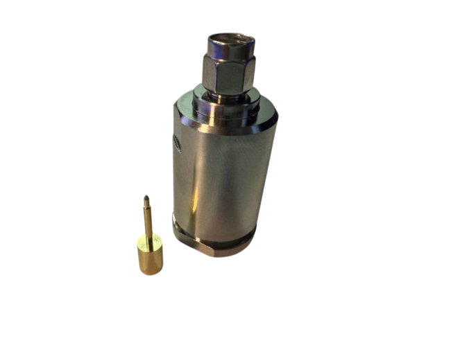 Разъем SMA-male под кабель 10D-FB, прижимной (сборный) под пайку, 4 шт.