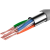 Кабель витая пара FTP4 (экранированный), cat.5e, 4 пары, AWG24, медный проводник, SMART LINE, 5 метров