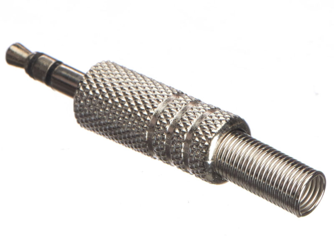 Штекер 3.5 моно, металл, Netko, 8 шт