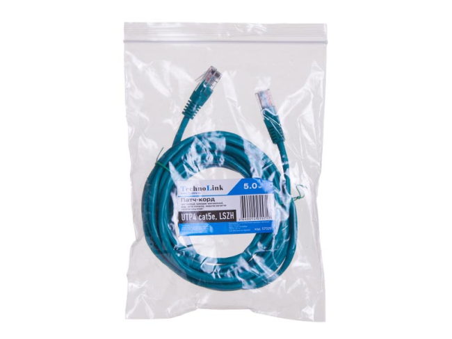 Патч корд 5 метров, UTP4, cat.5, чистая медь, интернет кабель RJ45 с переходником RJ-45 на RJ-45 в комплекте, зеленый Патч корд 5 метров, UTP4, cat.5, чистая медь, интернет кабель RJ45 с переходником RJ-45 на RJ-45 в комплекте, зеленый