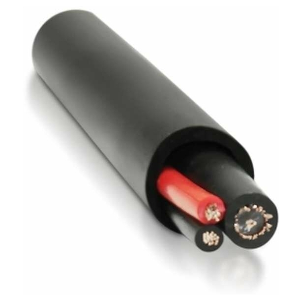 Кабель для видеонаблюдения с питанием КЭС КВК-2П 2x0,5, уличный, медный, Netko, 70 метров Кабель для видеонаблюдения с питанием КЭС КВК-2П 2x0,5, уличный, медный, Netko, 70 метров