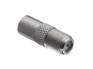 Переходник F-female на штекер (папа) TV (P108-52), Netko, 2 шт.