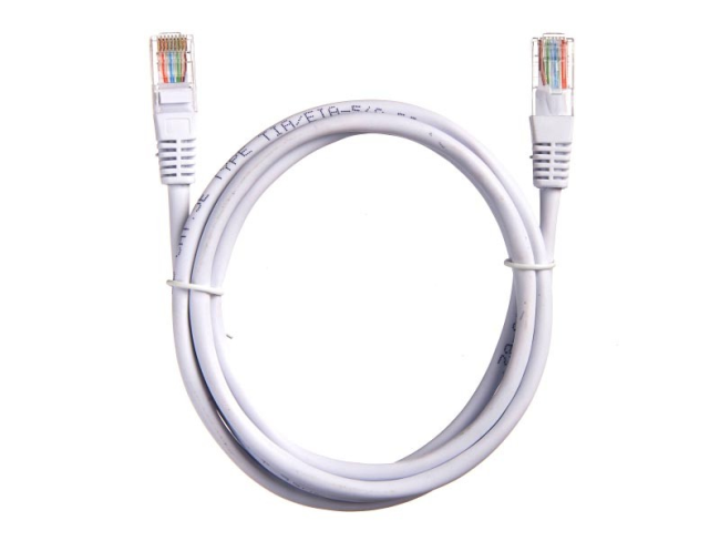 Патч корд 5 метров, UTP4, cat.5, чистая медь, кабель для интернета RJ45 с переходником RJ-45 на RJ-45 в комплекте, белый Патч корд 5 метров, UTP4, cat.5, чистая медь, кабель для интернета RJ45 с переходником RJ-45 на RJ-45 в комплекте, белый