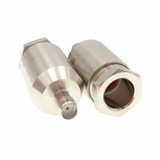 Разъем SMA-female под кабель 10D-FB, прижимной (сборный) под пайку, 6 шт.