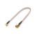 Пигтейл радиочастный (переходник) SMA-male - MMCX, кабель RG316, 50 Ом, 15 см, 1 шт