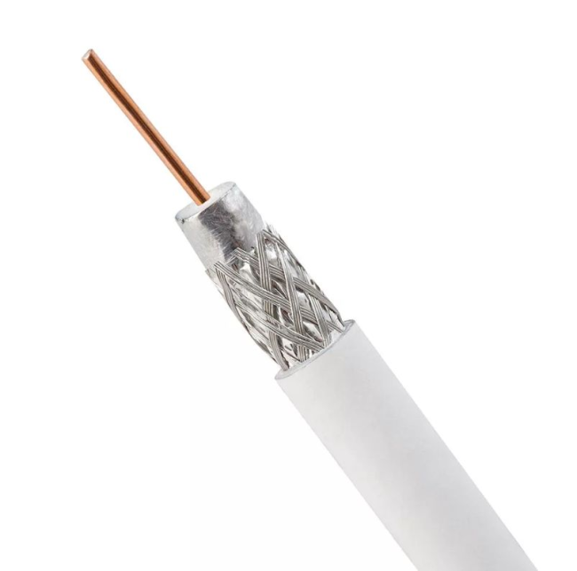 Кабель коаксиальный RG-6U, 75 Ом (CCS, оплетка 32 алюминиевые нити), 40 метров Кабель коаксиальный RG-6U, 75 Ом (CCS, оплетка 32 алюминиевые нити), 40 метров