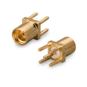 Разъем MMCX-female, прямой, на плату под пайку, 100 шт.