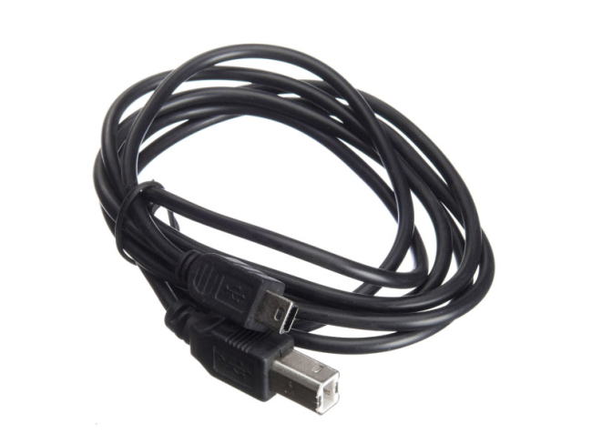 Кабель USB-B - mini USB-B, черный, Netko, 1,5 метра