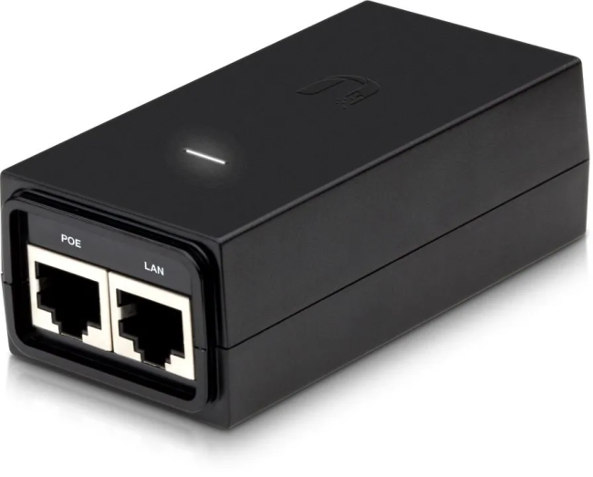 Блок питания (инжектор) Ubiquiti POE-24-12W, 24В, 0.5А, Passive PoE Блок питания (инжектор) Ubiquiti POE-24-12W, 24В, 0.5А, Passive PoE