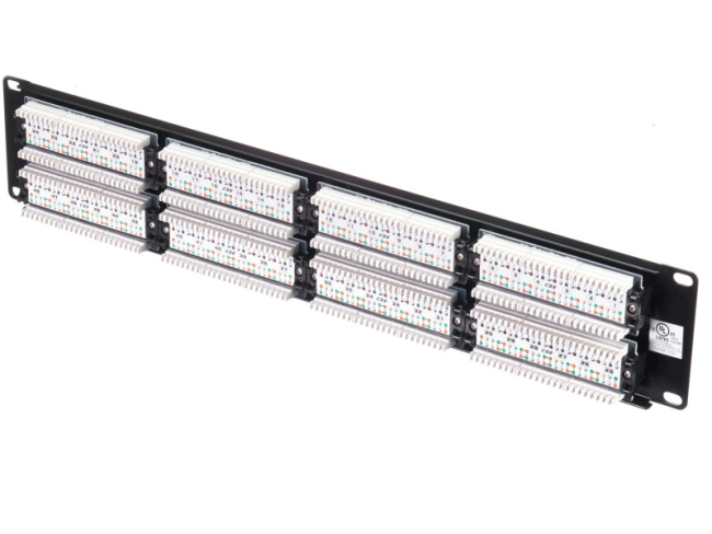 Патч-панель UTP, 19', 48 портов, RJ45, cat.5е, 2U, Dual Type, Netko Патч-панель UTP, 19', 48 портов, RJ45, cat.5е, 2U, Dual Type, Netko