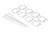 Патч-панель UTP, 19', 48 портов, RJ45, cat.5е, 2U, Dual Type, Netko
