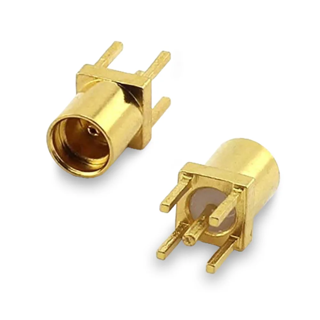 Разъем MMCX-female, прямой, на плату под пайку, 4 шт. Разъем MMCX-female, прямой, на плату под пайку, 4 шт.