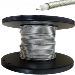 Кабель коаксиальный полужесткий RG-402 (CF-141-50), 50 Ом, многожильный, серебряный