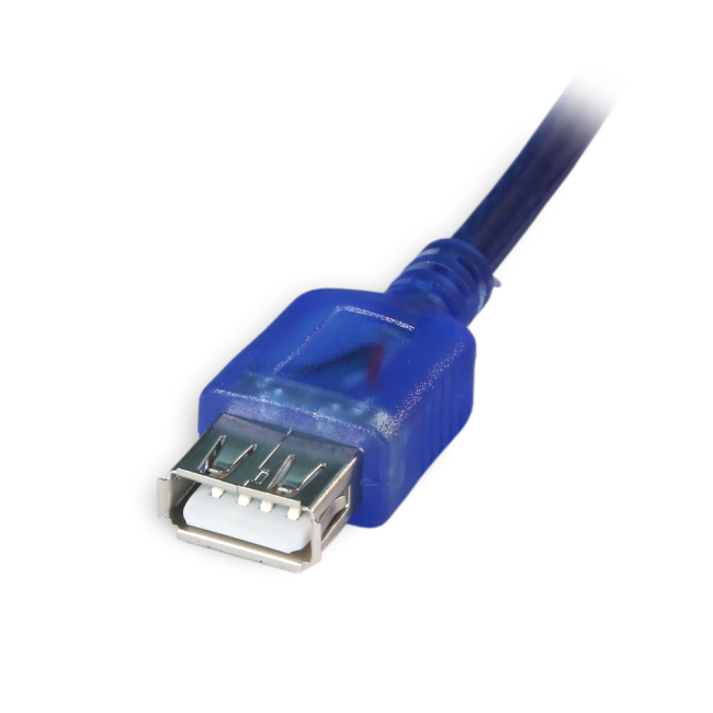 Переходник USB 2.0 (male) на USB 2.0 (female), с передачей данных, 180 см Переходник USB 2.0 (male) на USB 2.0 (female), с передачей данных, 180 см