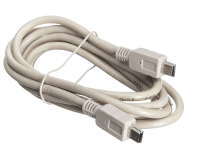 Кабель mini USB-B - mini USB-B, серый, Netko, 1,5 метра