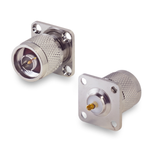 Разъем N-male (N-145), прямой, приборный фланец, 20 шт.