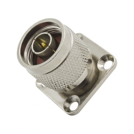 Разъем N-male (N-145), прямой, приборный фланец, 20 шт.