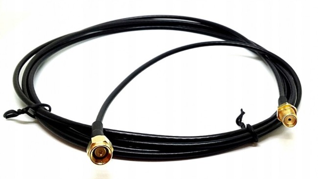 Кабельная сборка RG-58 (SMA-female - SMA-male), 2 метра Кабельная сборка RG-58 (SMA-female - SMA-male), 2 метра