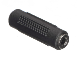 Переходник 3.5мм-female - 3.5мм-female, стерео, пластик, Netko, 4 шт