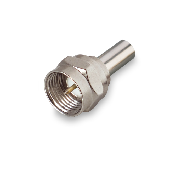 Разъем F-male под кабель RG58 (RG-58), 50 Ом, обжимной под пайку, 2 шт. Разъем F-male под кабель RG58 (RG-58), 50 Ом, обжимной под пайку, 2 шт.