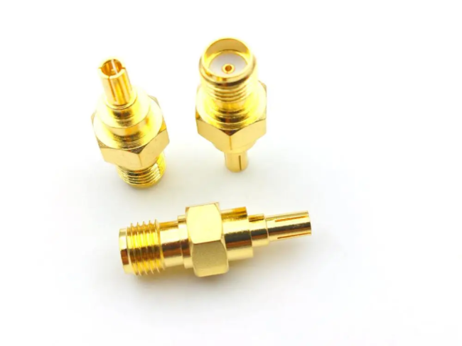 Переходник SMA-female - CRC9, 50 Ом, 2 шт