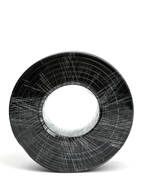 Кабель коаксиальный RG-58 A/U, медный проводник, моножильный, 50 Ом, оплетка луженая медь, черный, 30 метров Кабель коаксиальный RG-58 A/U, медный проводник, моножильный, 50 Ом, оплетка луженая медь, черный, 30 метров