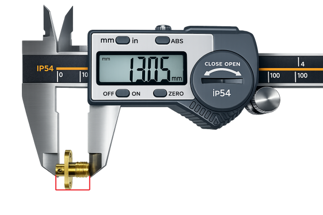Разъем SMA-female на корпус под кабель RG-405 (0.086"), фланцевый (2 отв.), прямой, общая длина 13 мм, длина резьбы 5мм, 50 шт. Разъем SMA-female на корпус под кабель RG-405 (0.086"), фланцевый (2 отв.), прямой, общая длина 13 мм, длина резьбы 5мм, 50 шт.