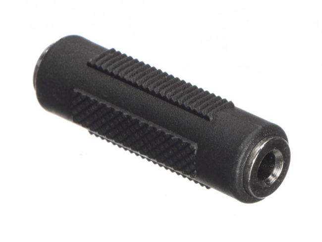 Переходник 3.5мм-female - 3.5мм-female, стерео, пластик, Netko, 8 шт