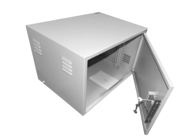 Антивандальный Шкаф 7U распашного типа, (Ш*Г*В 600*450*380мм) 19' направляющие, передняя дверь металл, замок, серый Netko Антивандальный Шкаф 7U распашного типа, (Ш*Г*В 600*450*380мм) 19' направляющие, передняя дверь металл, замок, серый Netko