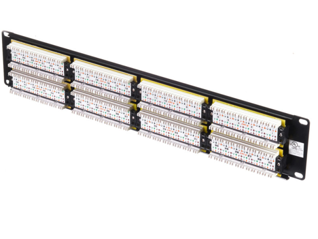 Патч-панель UTP, 19', 48 портов, RJ45, cat.6, 2U, Dual Type, Netko Патч-панель UTP, 19', 48 портов, RJ45, cat.6, 2U, Dual Type, Netko