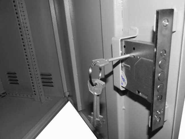 Антивандальный Шкаф 12U распашного типа, (Ш*Г*В 600*450*600мм) 19' направляющие, передняя дверь металл, замок, серый Netko Антивандальный Шкаф 12U распашного типа, (Ш*Г*В 600*450*600мм) 19' направляющие, передняя дверь металл, замок, серый Netko