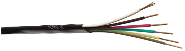 Кабель телефонный 6C, CCS, плоский, уличеый, Netko, 30 метров Кабель телефонный 6C, CCS, плоский, уличеый, Netko, 30 метров