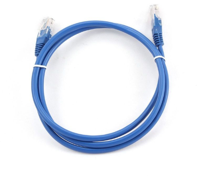 Патч корд 3 метра, UTP4, cat.5, медный, интернет кабель RJ45 с переходником RJ-45 на RJ-45 в комплекте, синий Патч корд 3 метра, UTP4, cat.5, медный, интернет кабель RJ45 с переходником RJ-45 на RJ-45 в комплекте, синий