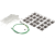 Патч-панель UTP, 19', 24 порта, RJ45, cat.6а, 1U, Dual Type IDC, Netko