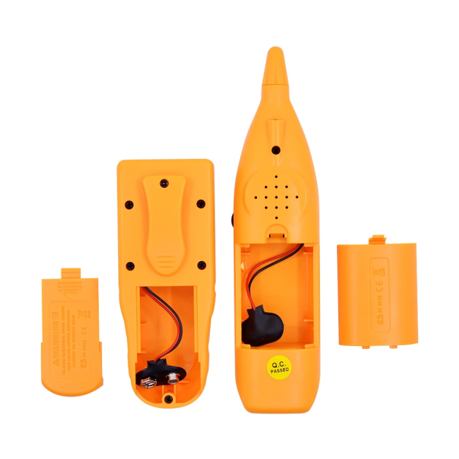 Трассоискатель кабельный CHIPAL WH-806A (WH806A) с LAN-тестером, BNC, RG9/11/12/45, тональный генератор с разъемами крокодил, чехол