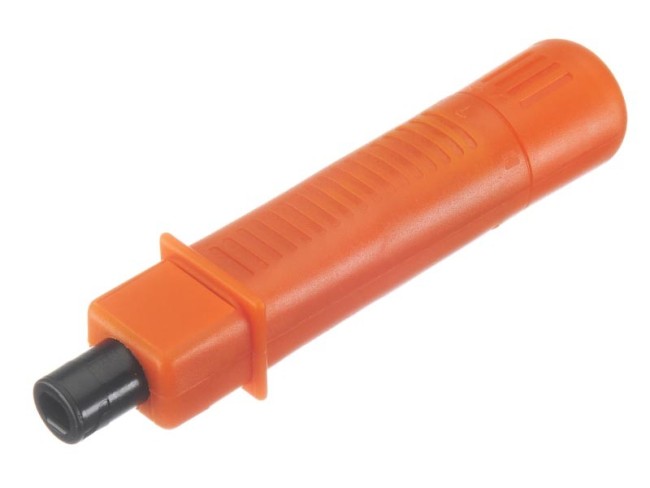 Инструмент для заделки витой пары, кабеля, патч-панелей, сетевых розеток, 110 тип, NetKo HT-3140 с ножом (HT-14TВK) в комплекте