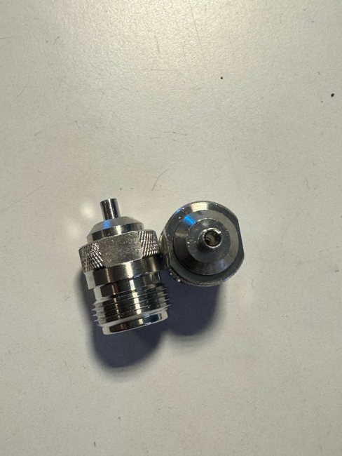 Разъем N-female под полужесткий кабель RG405 (0.086"), под пайку, 100 шт.