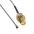 Комплект пигтейлов SMA-female - IPEX4(MHF4), кабель RF0,81, 50 Ом, 10 см, 6 шт
