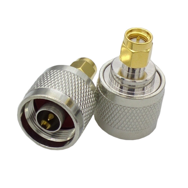 Переходник SMA-male — N-male, 50 Ом, 10 шт